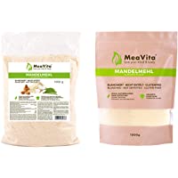 Harina de almendras MeaVita- natural- blanqueada- 1 paquete (1 x 1000g) en bolsa